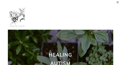 Desktop Screenshot of herbsforautism.com